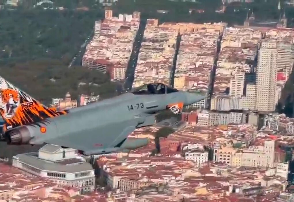 Madrid se prepara para vibrar con el gran desfile aéreo del 12 de octubre
