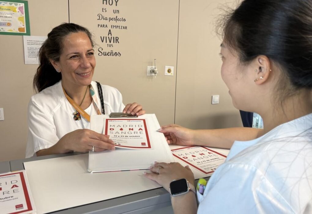 Madrid se vuelca con la donación de sangre en el maratón del Hospital de Fuenlabrada